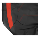 Stoelhoezen set Napoles 12-delig zwart-rood