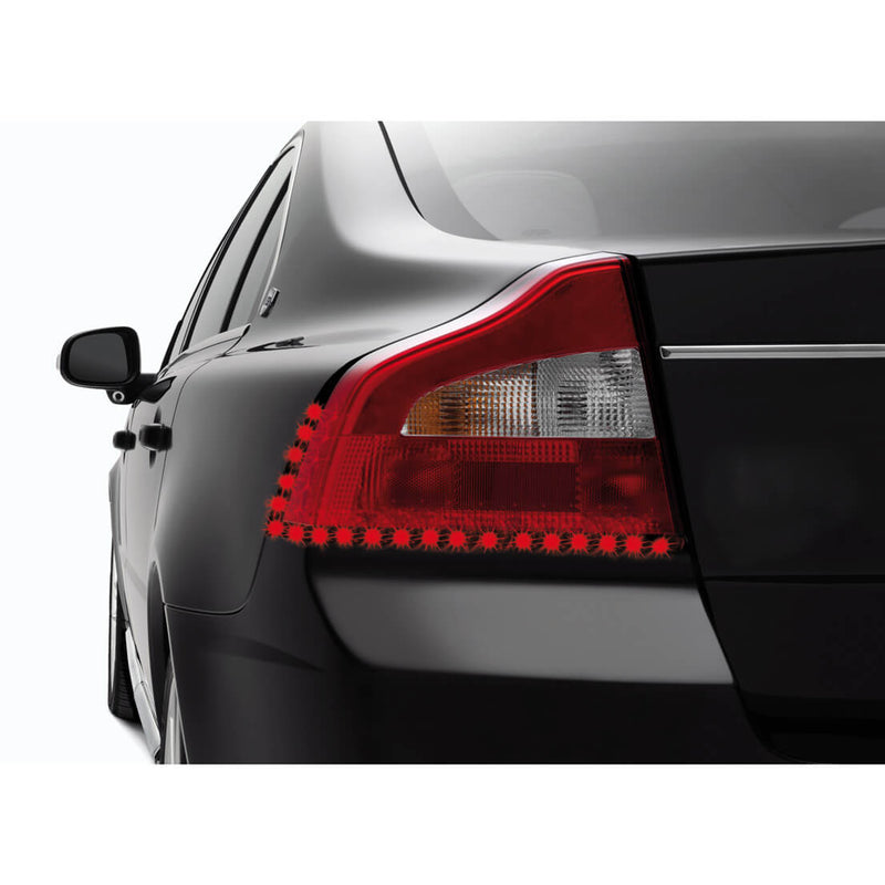 LED Strip flexibel -Lucifer Eyes- 12v 2x50cm rood