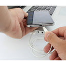 Pulse oplaadkabel Apple Lightning USB 2.0 wit 100 cm