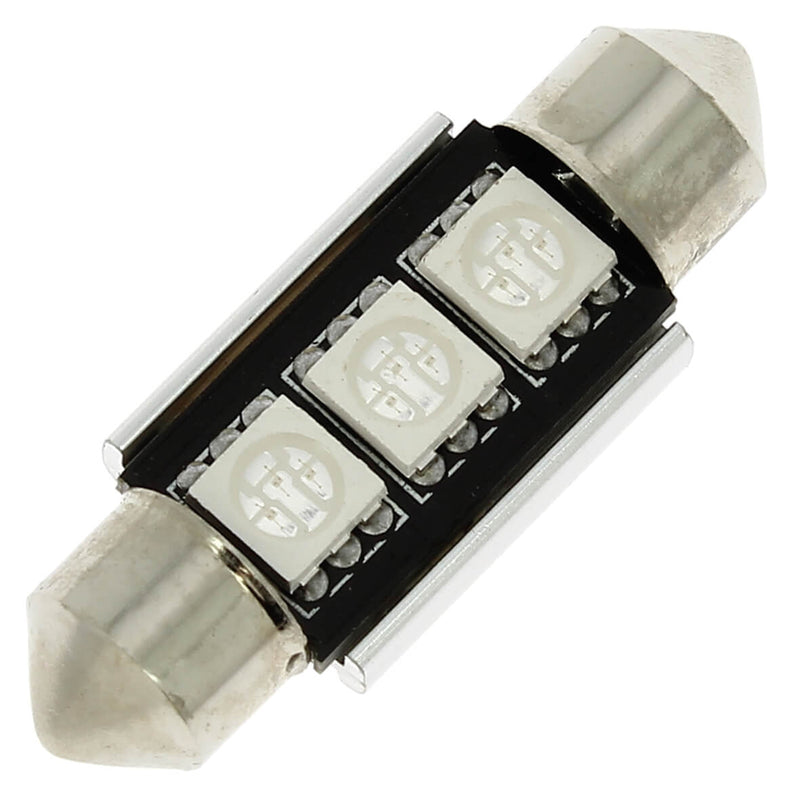 LED lamp Festoon Canbus 36mm blauw