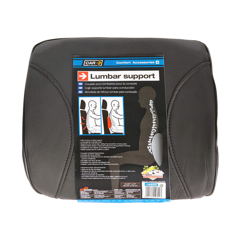 Rugsteun voor autostoel 36x33x11 zwart