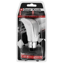 Versnellingspook knop ALU-Leer Classic - Wit