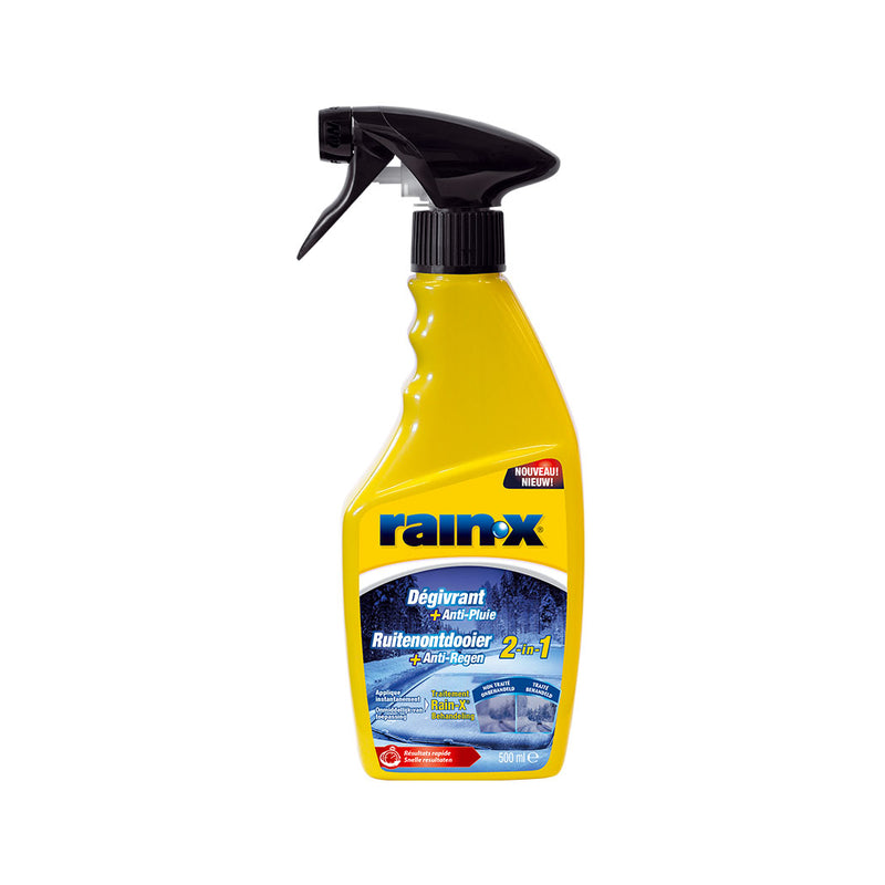 2 in 1 Ruitenontdooier & Anti-Regen 500 ml