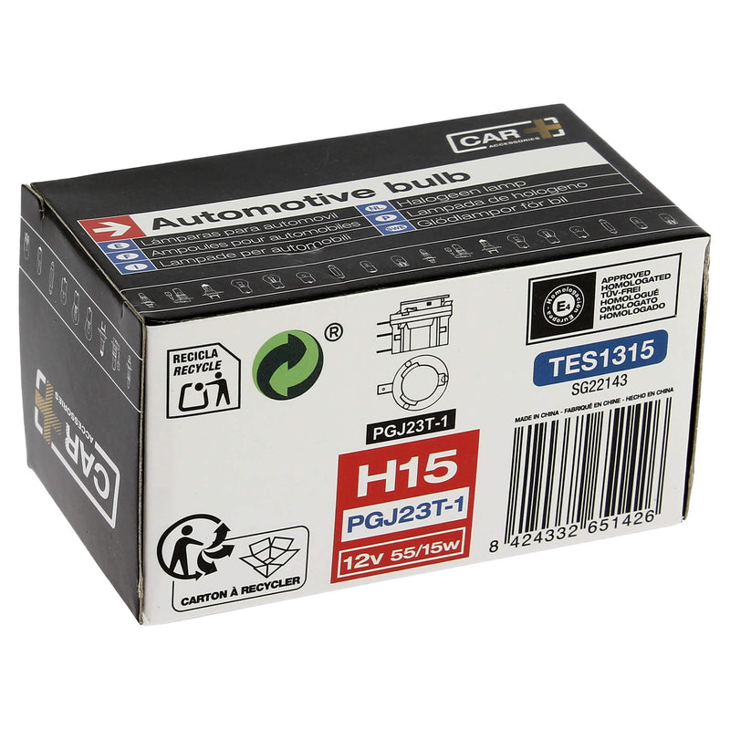 H15 Lamp PGJ23T-1 12V 55/15W BOX 1st