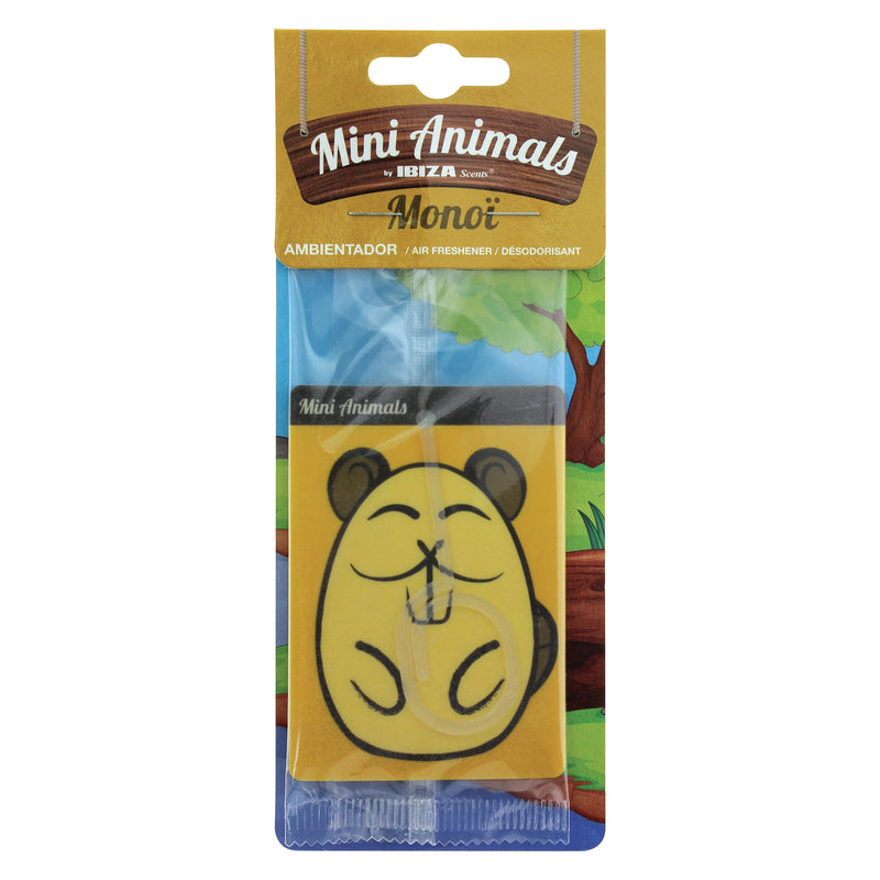 Mini Animals in de vorm bever met de geur mono