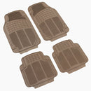 Mattenset rubber -continental- beige 4st