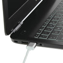 Pulse USB-C oplaad en data kabel zilver 1 meter