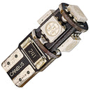 LED lamp T10 W5W Canbus 12V 5 5050SMD blauw 2st