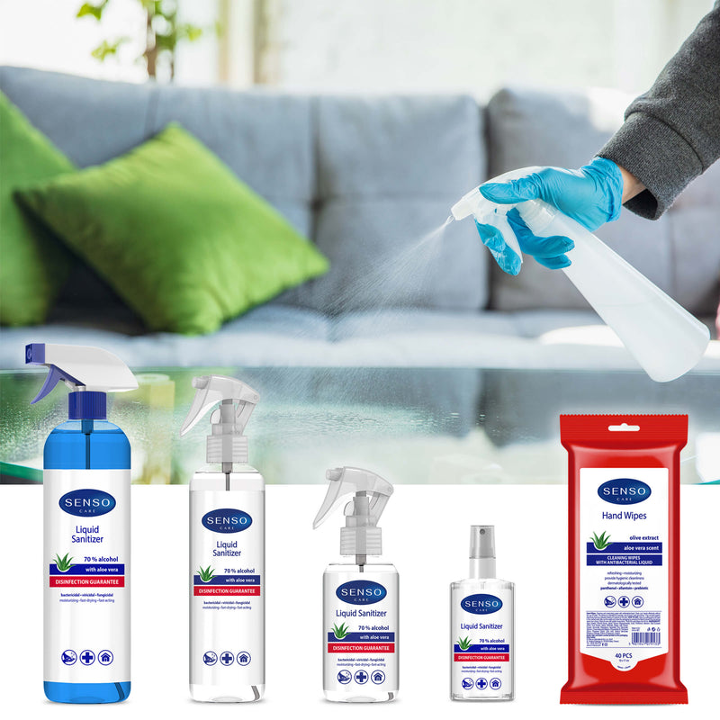 Disinfectant met Aloe Vera 70% ALC. 750ml