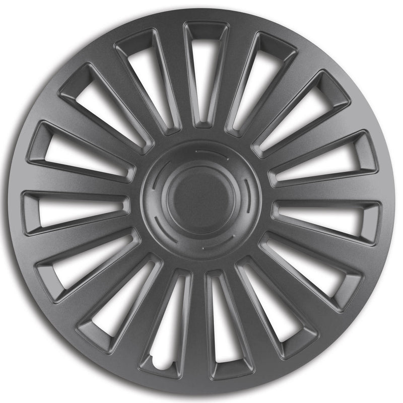 Wieldoppen 15 inch California Grafiet