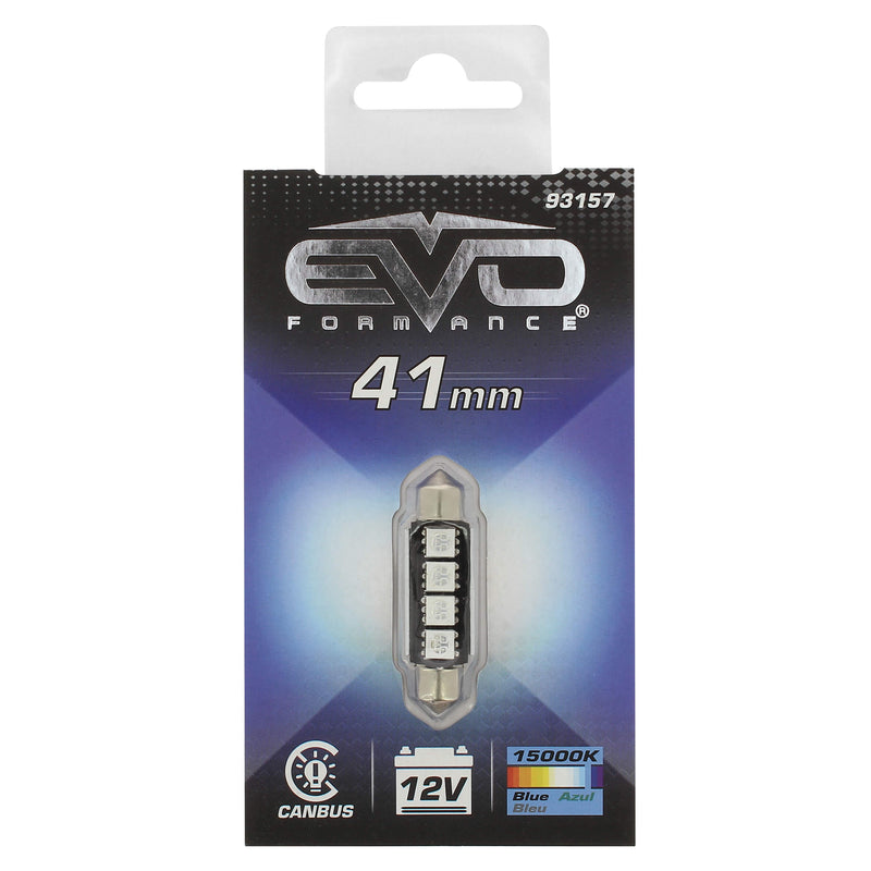 LED lamp Festoon Canbus 41mm blauw