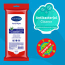 VERPAKKING VAN 40 ONTSMETTING DOEKEN ALOË VERA GEUR