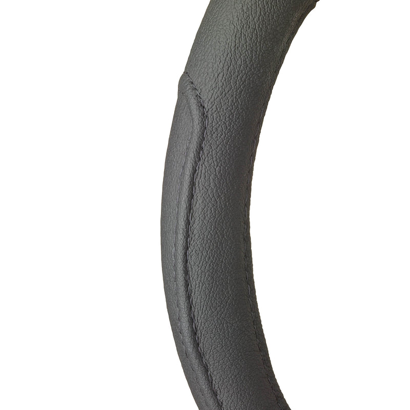 Bestelbus Stuurhoes Groot 42cm zwart Leer met zwart