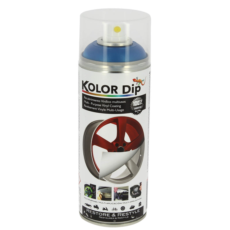 Kolor Dip Metallic blauw Spray 400 ml