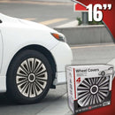 Wieldoppen 16" Alaska Zwart/Zilver