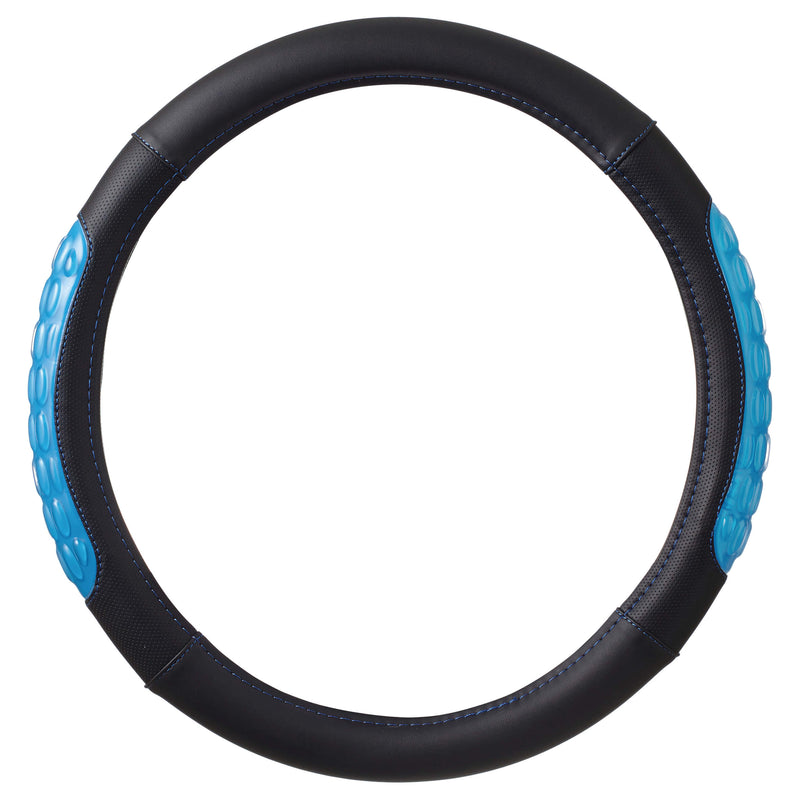 Stuurhoes GEL GRIP 37-39cm Zwart/Blauw