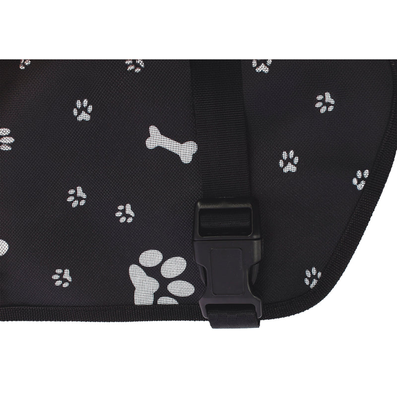 Luxe Autostoel Hond 39x39cm Zwart