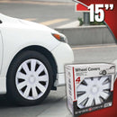 Wieldoppen 15" Kentucky Carbon Zilver