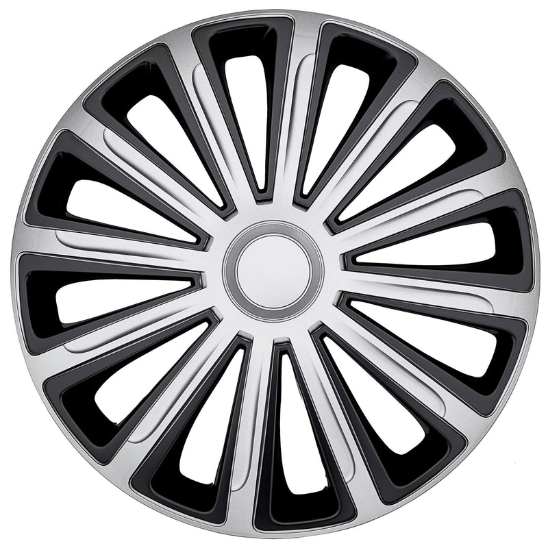 Wieldoppen 14 inch Alaska zilver/zwart