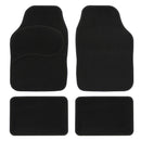 Vloermat 485x650mm/395x325mm zwart 4st