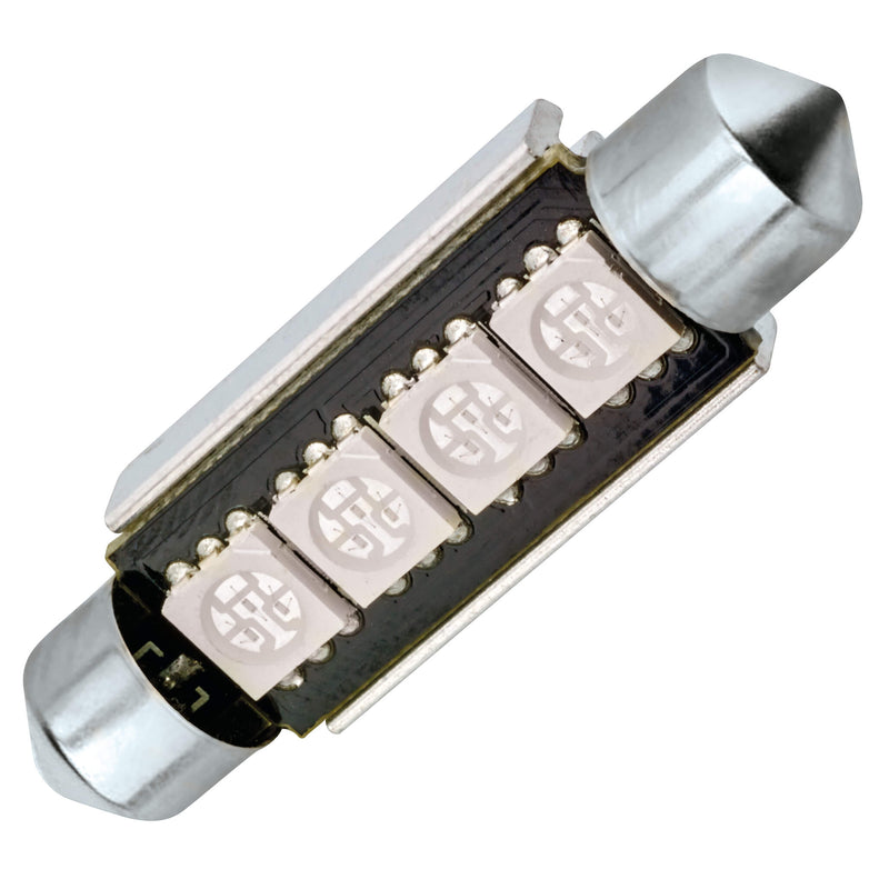 LED lamp Festoon Canbus 41mm blauw