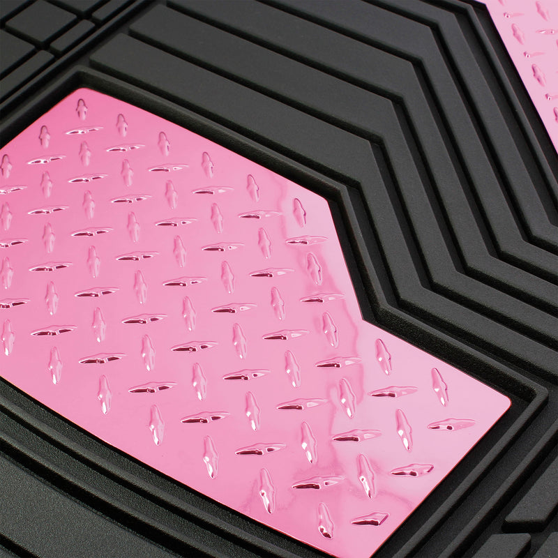 Ultimate Vloermat 70x50 Roze 4 St