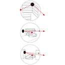 Convex spiegel "60cm diameter" voor parkeeruitgang