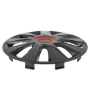 Wieldoppen 13 inch Washington zwart/rood