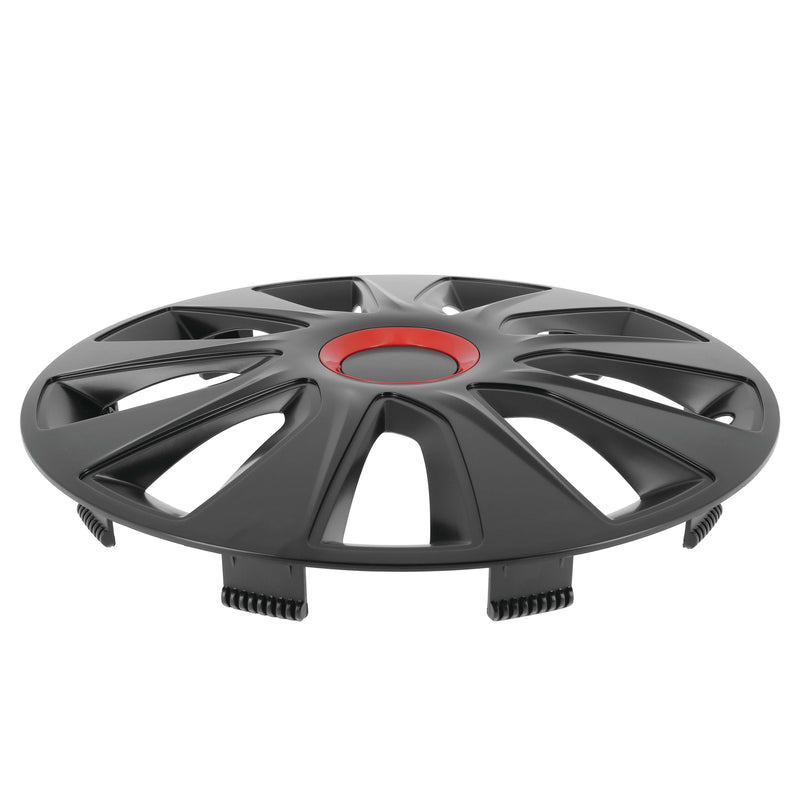 Wieldoppen 16 inch Washington zwart/rood