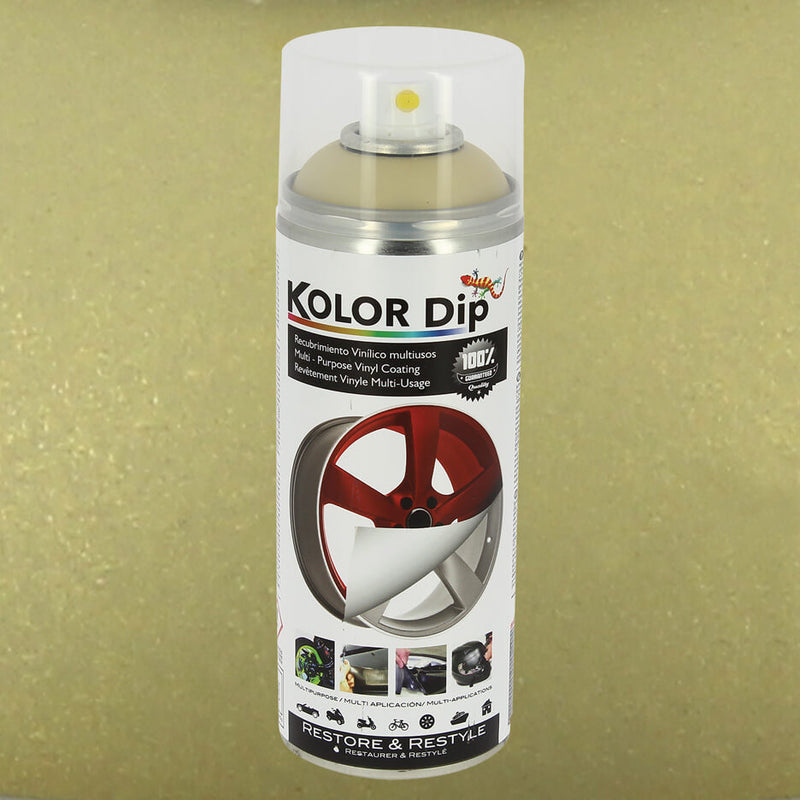 Kolor Dip Pearl Metallic Goud Spray 400 ml