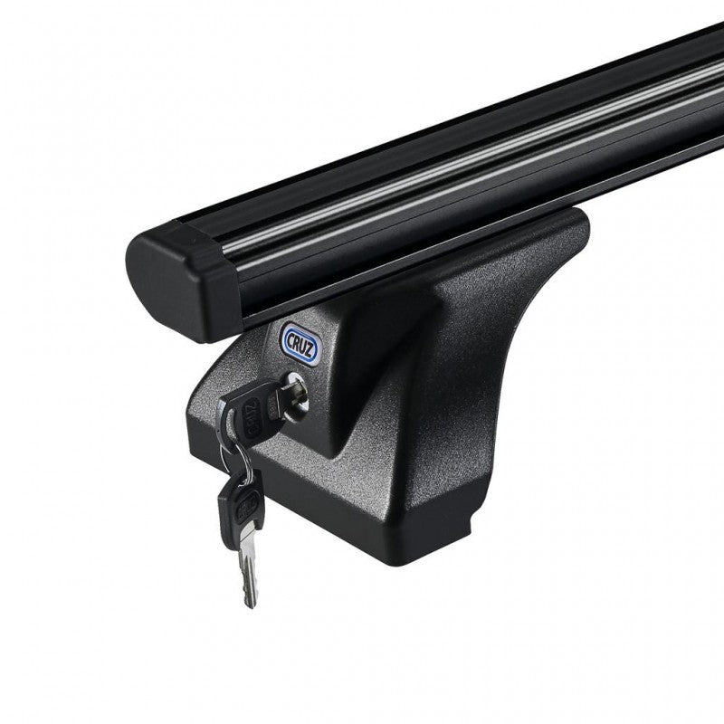 Cruz  Aluminium Cargo zwart AF138 set van 2 aluminium drager