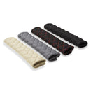 Veiligheidsgordel schouderpad 26x6 cm zwart 2st