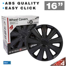 Wieldoppen 16" Kentucky Carbon Zwart