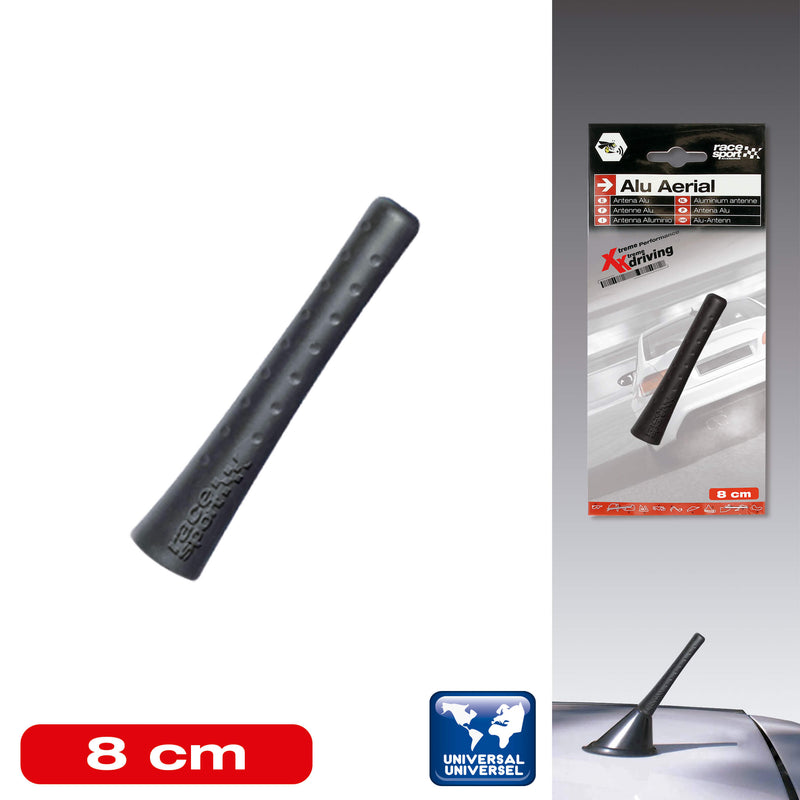 Antenne rubber zwart