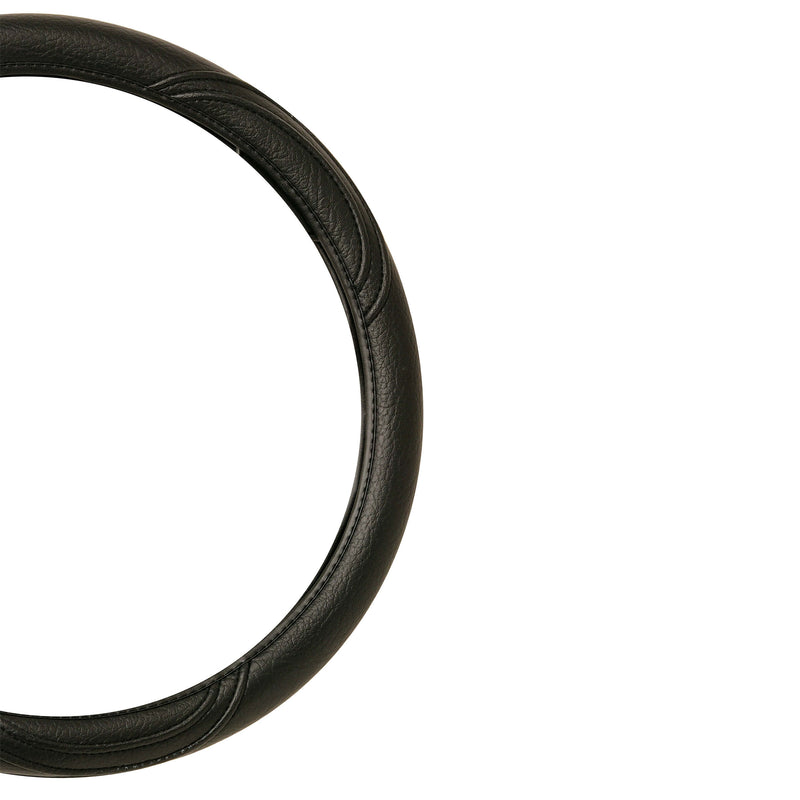 Auto stuurhoes zwart PVC -delivery van- 42cm