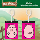 Mini Animals in de vorm varken met de geur bubble gum