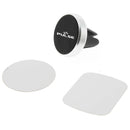 Magnetische telefoonhouder met luchtrooster clips zwart