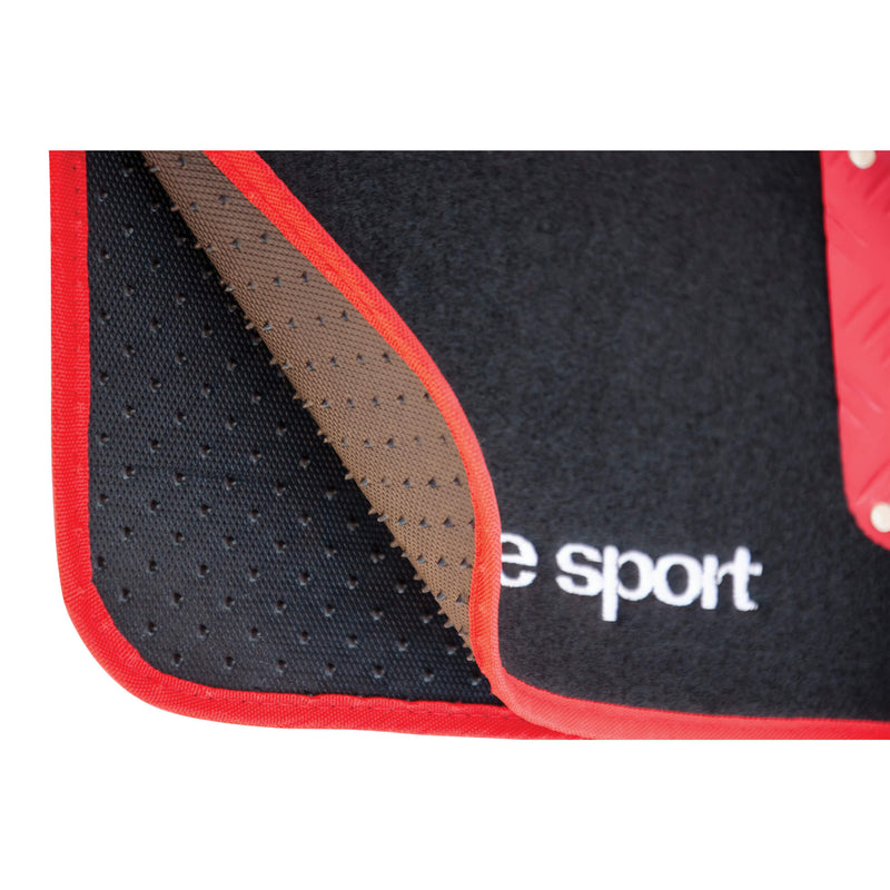 Mattenset -Competition- alu rood 4 stuks