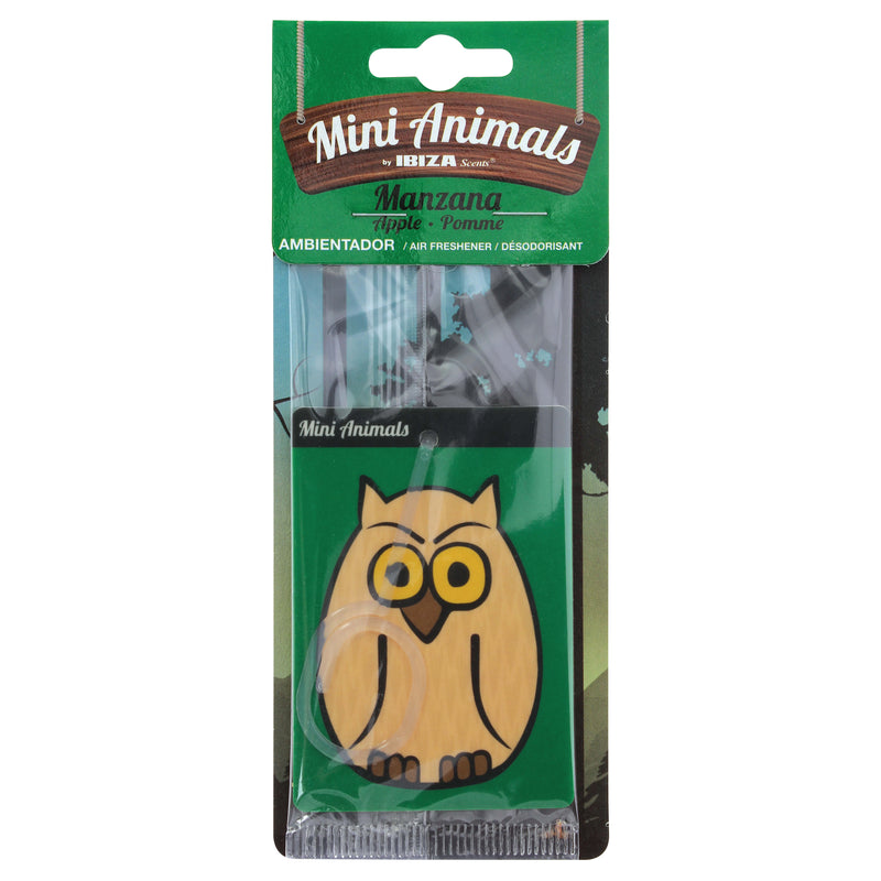 Mini Animals in de vorm uil met de geur appel