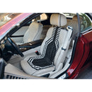 Houten kralen Stoelhoes Zwart & Wit 1 St 128x38