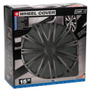 Wieldoppen 15 inch Alabama zwart