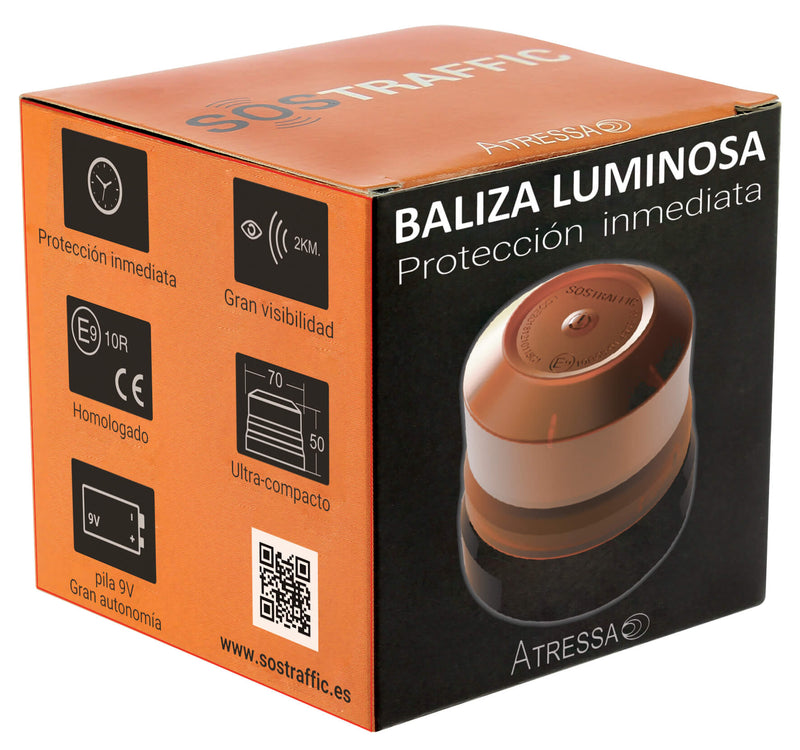 Knipperend waarschuwingslicht - Noodlicht magnetisch batteri