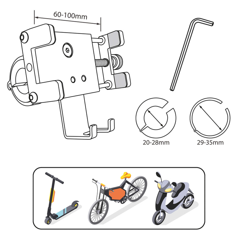 Universele Telefoonhouder voor fiets