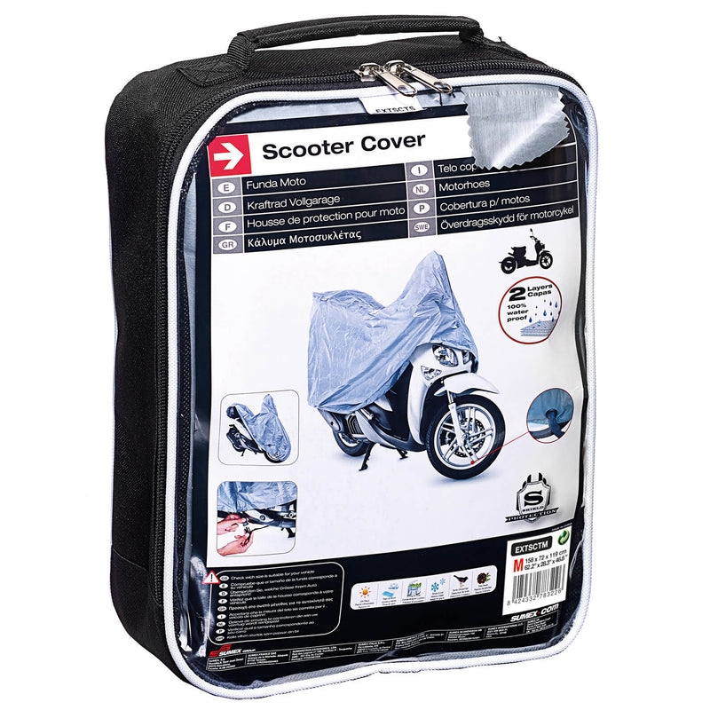 Cover Plus Scooterhoes Classic Maat M 158x72x119cm