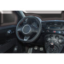 Stuurhoes auto universeel type Artisan donker zwart met w