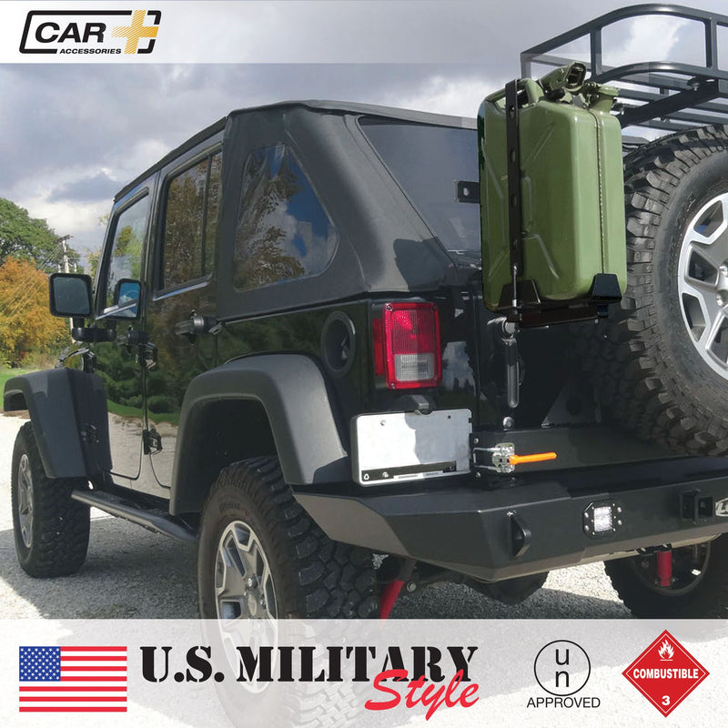 Jerrycan Staal 20L gegalvaniseerd groen