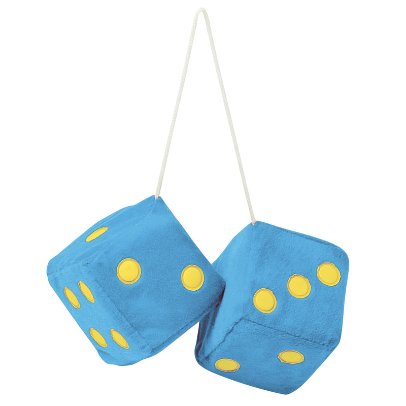 Dobbelstenen -Jumbo- 9x9cm blauw