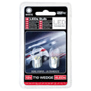 LED lampjes 4 leds T10 12V 2st