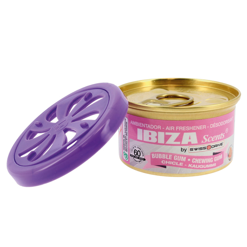 Luchtverfrisser Blikje Ibiza - Bubble Gum blister