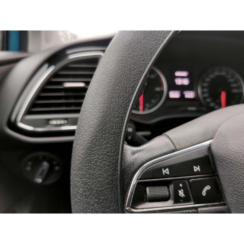 zwarte silicone stuurhoes 34-50cm